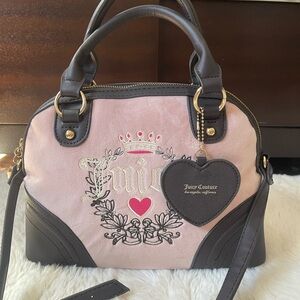 Juicy Couture Pink and Black Bag